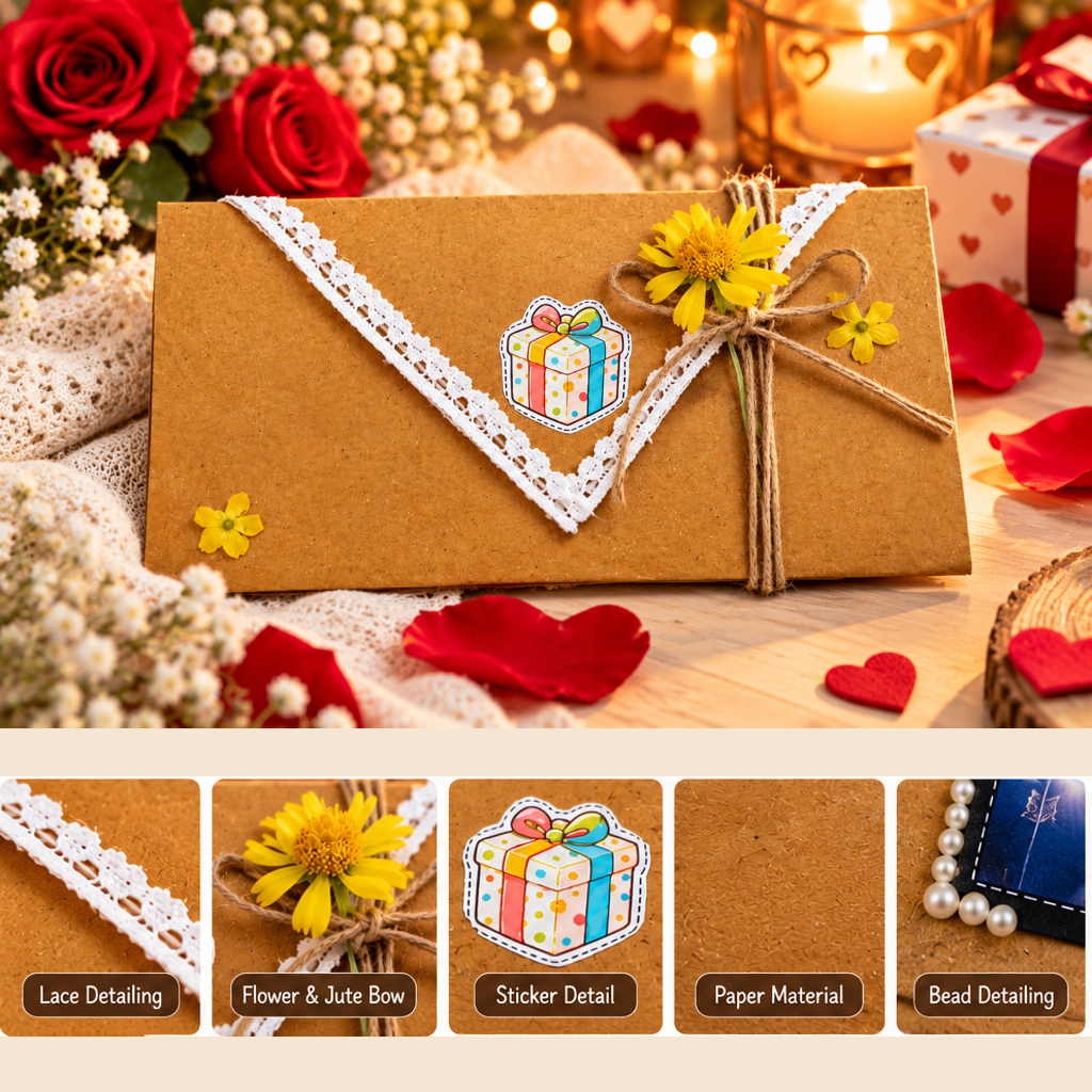 Personalized Anniversary Fold-Out Love Letter